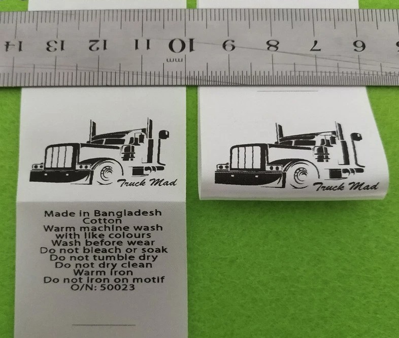 Custom Printed Satin Labels 